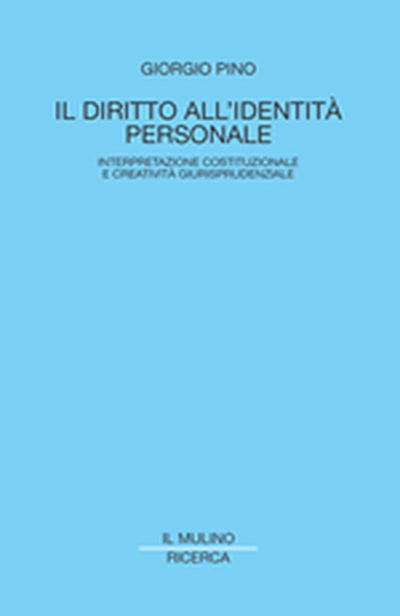 Cover Il diritto all'identità personale