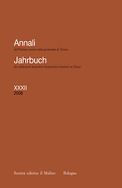 Cover Annali XXXII, 2006