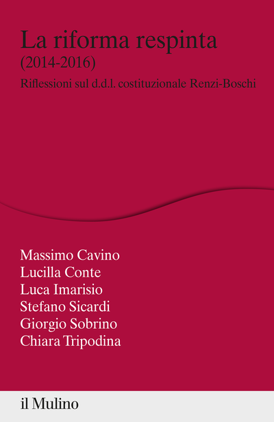 Cover La riforma respinta (2014-2016)